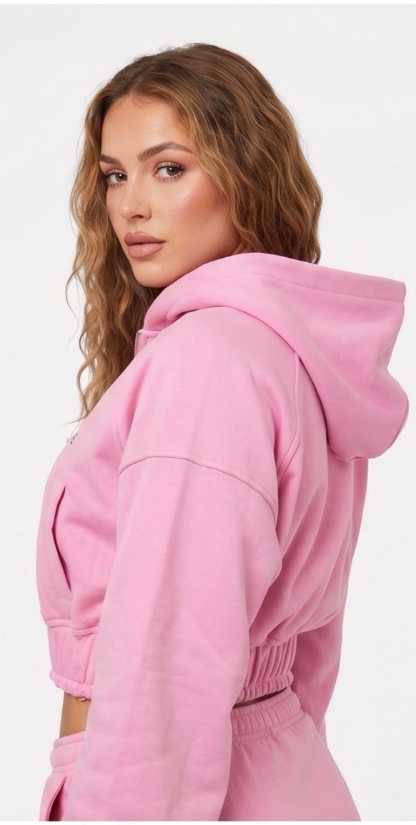FOLAÉ Timeless Pink Hoodie & Skirt Set — Coming Soon