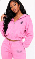 FOLAÉ Timeless Pink Hoodie Tracksuit Set — Coming Soon